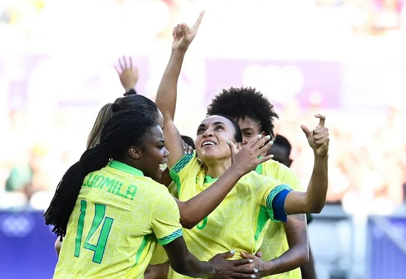 Brasil vence Nigria na primeira partida do futebol feminino nas Olimpadas de Paris