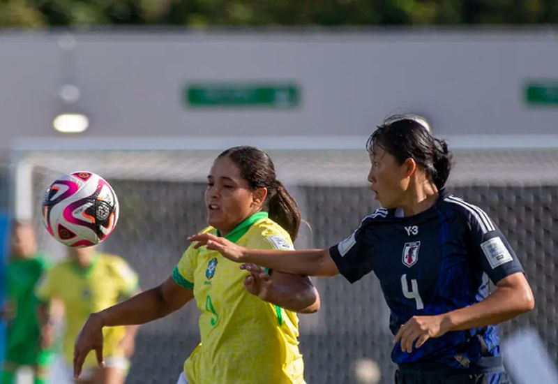 Brasil sofre virada do Japo e perde liderana do Grupo D na Copa do Mundo Feminina Sub-17