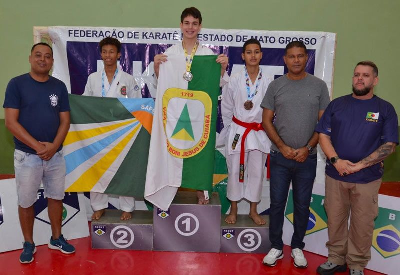 Atletas de Cuiab conquistam vaga nos Jogos Escolares Brasileiros de Karat