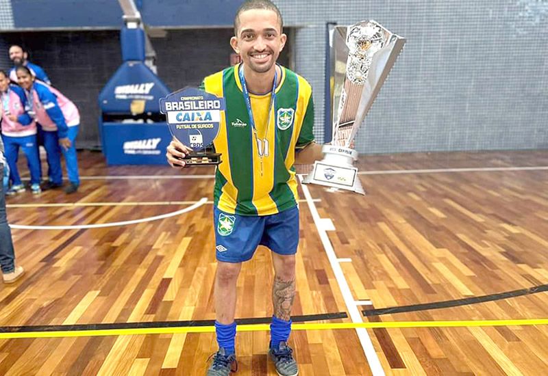 Rondonopolitano  convocado para a Seleo Brasileira de Futsal para Surdos e disputar o Pan-Americano