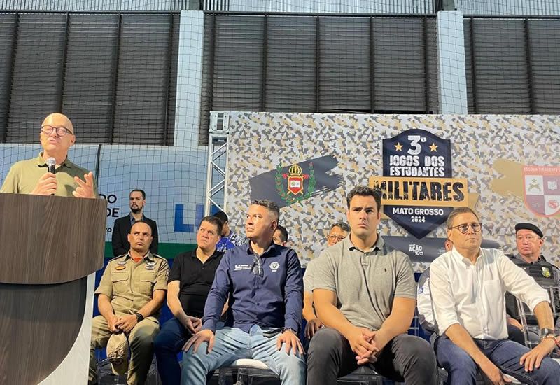 Jogos dos Estudantes Militares 2024 tm incio em Lucas do Rio Verde