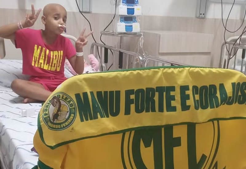 O Futebol como fora inspiradora: A histria de Manu na luta contra a leucemia e seu amor pelo Mirassol