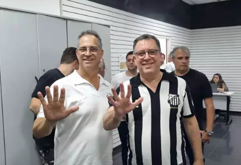 Marcelo Teixeira Oficializa Candidatura à Presidência do Santos e Apresenta Plano de Gestão