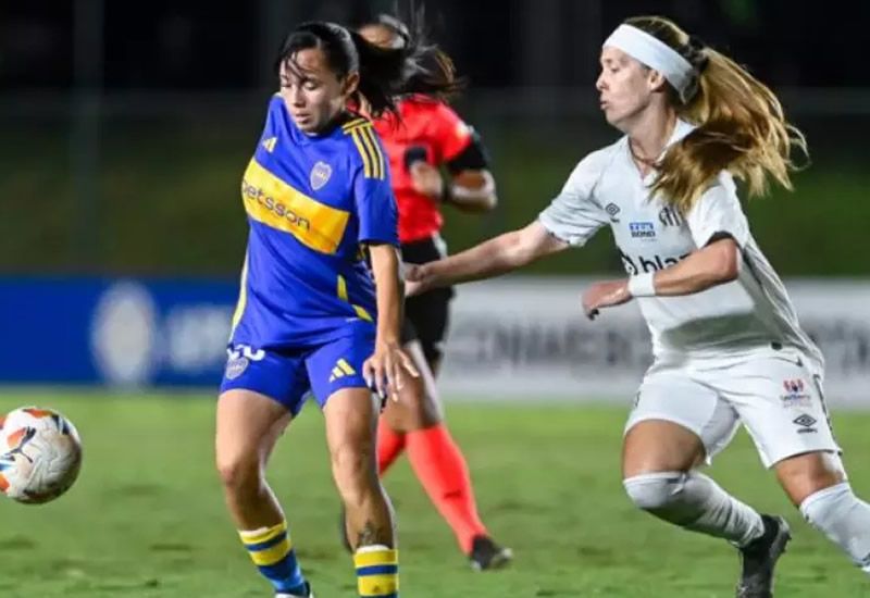 Nos pnaltis, Santos  eliminado pelo Boca Juniors, que enfrenta o Corinthians na semifinal da Libertadores feminina