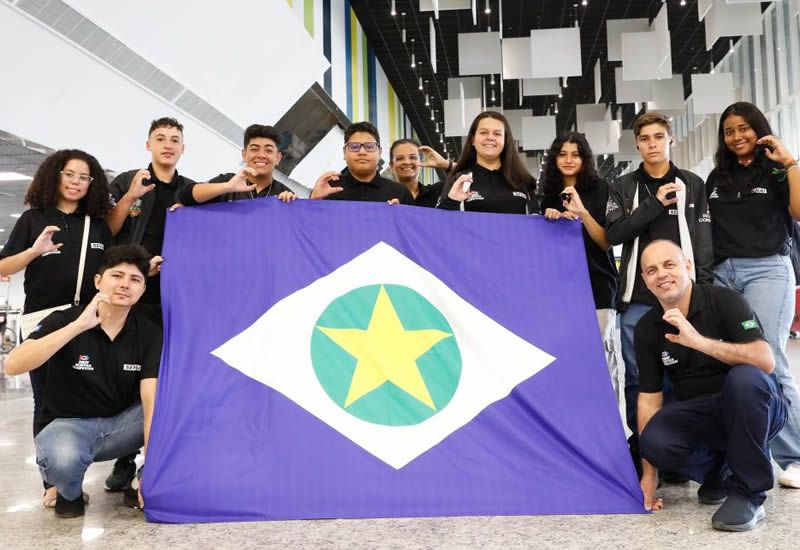 Equipe de MT é exclusivamente formada por estudantes da rede pública em campeonato nos EUA