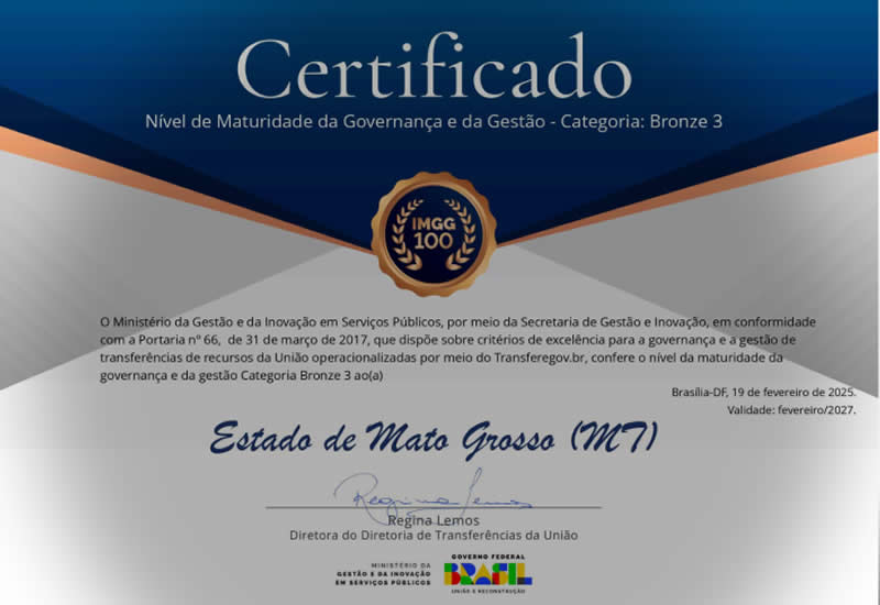 Secel se destaca com avanço em avaliação nacional de governança e gestão