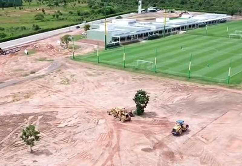 Cuiabá dá início à construção de campo sintético, seguindo o padrão de Engenhão e Allianz Parque
