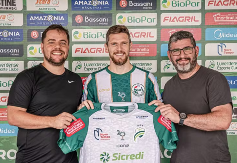 Raul Prata marca na estreia e declara amor ao Luverdense: 'É o clube que eu amo'