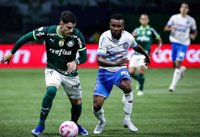 Bahia quebra tabu, vence o Palmeiras no Allianz Parque e sobe na classificação do Brasileirão