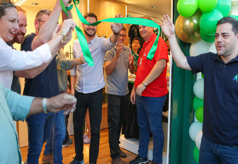 Inaugurada a LEC Store pelo Luverdense, o ponto oficial do Verdão do Norte