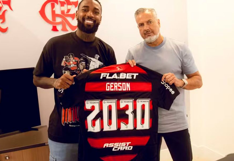 Transferência de Gerson para o Zenit está entre as cinco maiores vendas da história do Flamengo