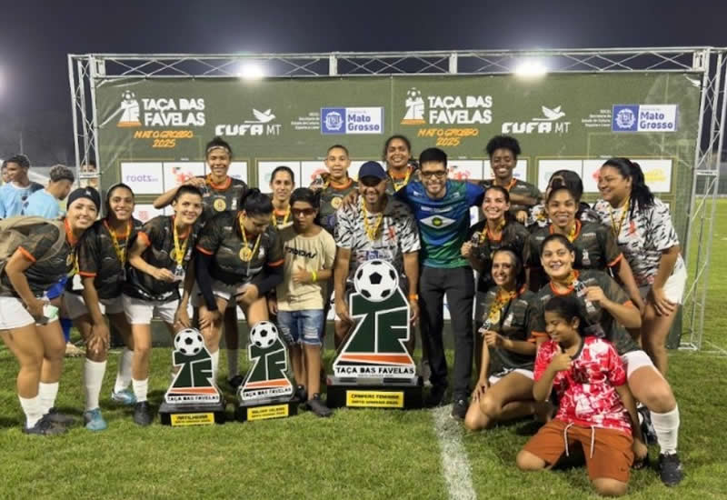 Novo Colorado e Mapim conquistam o título da Taça das Favelas MT 2025