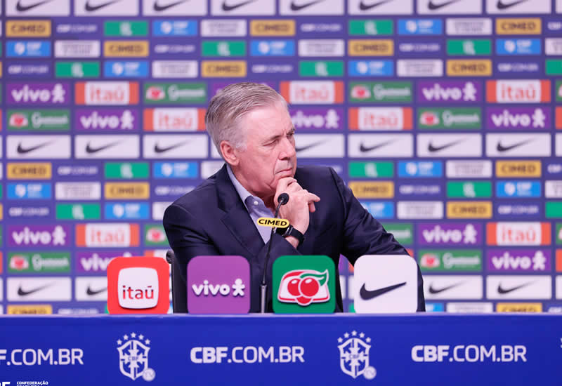 Carlo Ancelotti divulga lista de convocados para jogos na Ásia