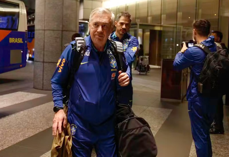 Ancelotti promove oito mudanças e testa novos titulares do Brasil contra o Japão