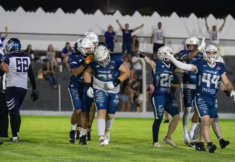 Rondonópolis Hawks fatura bicampeonato do Centro-Oeste da Superliga de Futebol Americano