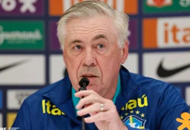 Ancelotti cobra mais maturidade da Seleção Brasileira após derrota para o Japão