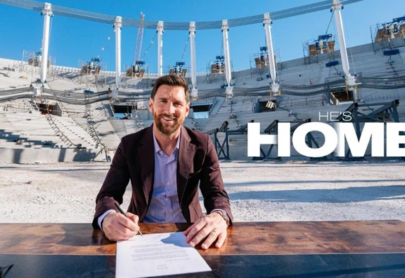 Messi renova contrato com Inter Miami e seguirá nos EUA até 2028