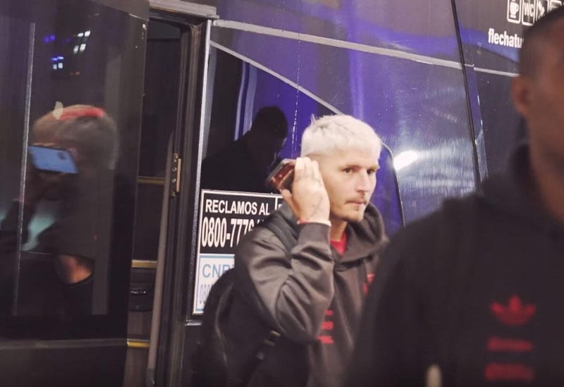 Flamengo desembarca na Argentina com esquema de privacidade reforçado