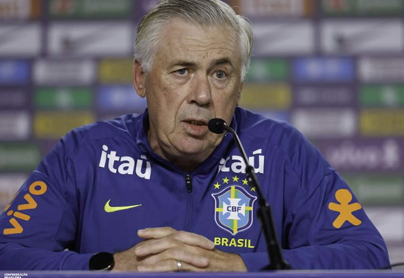Ancelotti aponta problemas na criação da Seleção e justifica pênalti cobrado para aliviar Estêvão