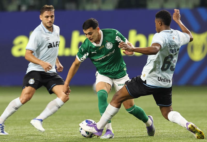 Grêmio e Palmeiras se enfrentam: confira detalhes do jogo e transmissões