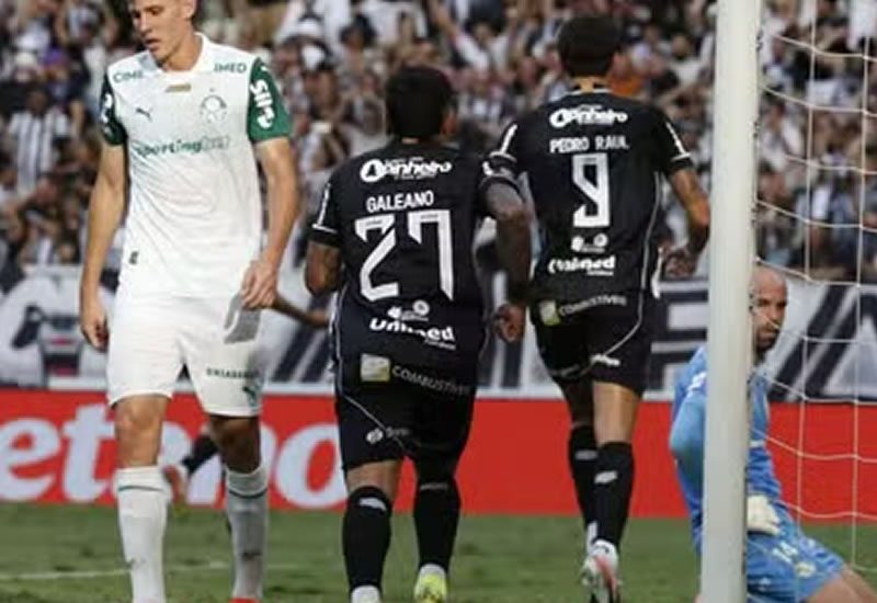 Ceará perde para o Palmeiras no Castelão e confirma queda para a Série B
