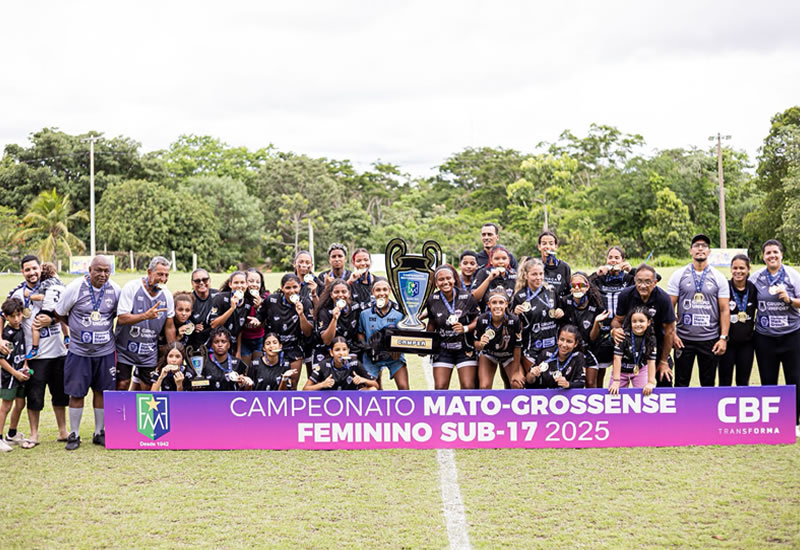 Ação é campeã do Mato-Grossense Feminino Sub-17
