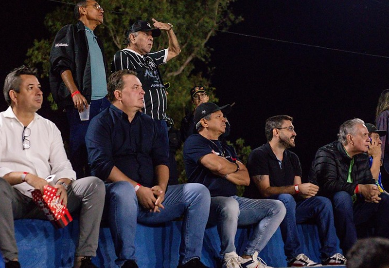 Max Russi marca presença em Chapada x Mixto e destaca apoio institucional ao futebol estadual