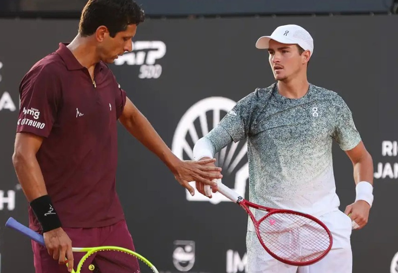 Fonseca e Melo vencem na estreia e avançam no Rio Open