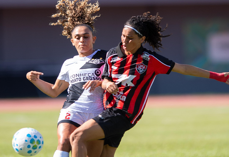 Em jogo movimentado, Mixto e Vitória empatam por 2 a 2 na Série A1 do Brasileiro Feminino