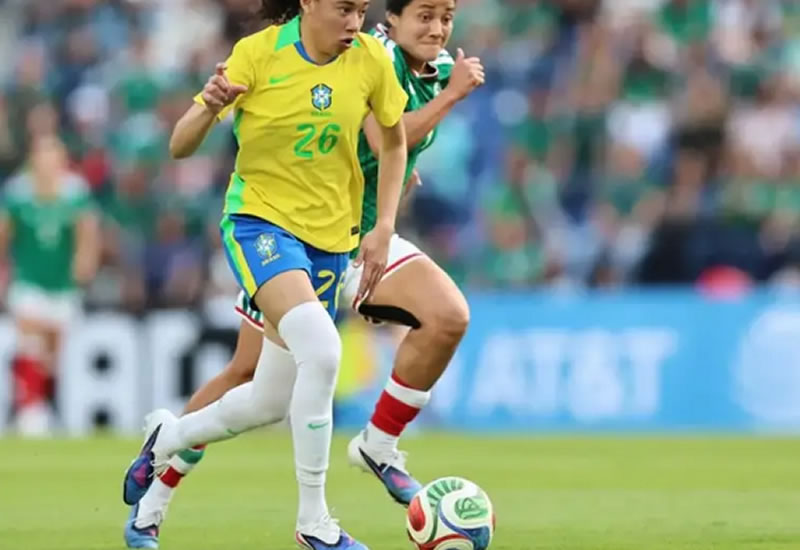 Brasil é derrotado pelo México em amistoso da Seleção Feminina