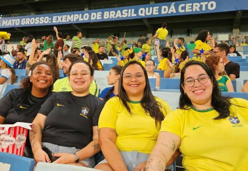 Após goleada, torcedores já projetam próximo jogo da Seleção Feminina na Arena Pantanal