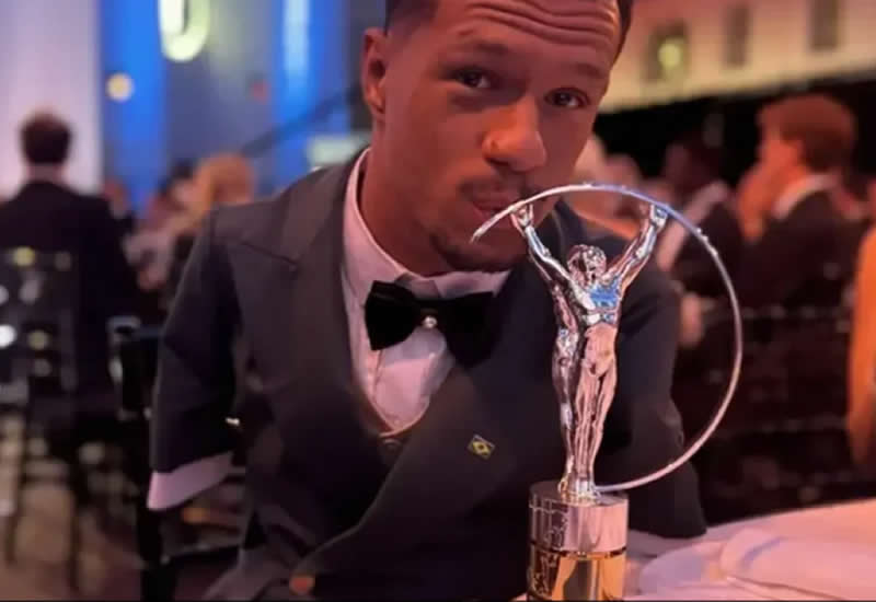 Gabriel Araújo é eleito melhor atleta com deficiência no Prêmio Laureus