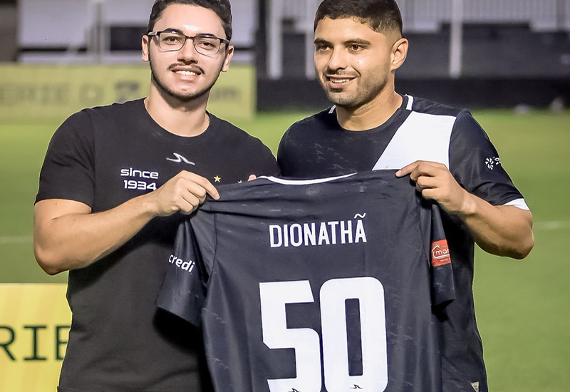 Dionathã completa 50 jogos com a camisa do Mixto