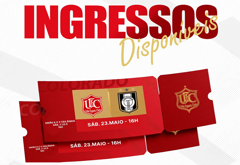 União inicia venda de ingressos com entradas a partir de R$ 5