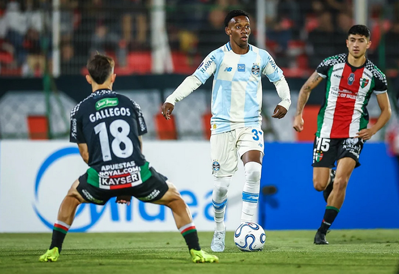Grêmio recebe o Palestino em duelo decisivo pela Sul-Americana