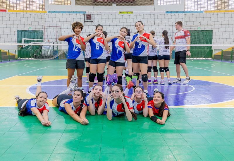 Jogos Estudantis Cuiabanos 2026 movimentam rodada com goleadas no futsal e vôlei