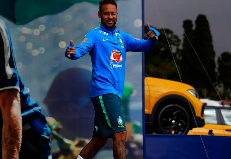 Neymar apresenta recuperação positiva e exames mostram evolução, informa CBF