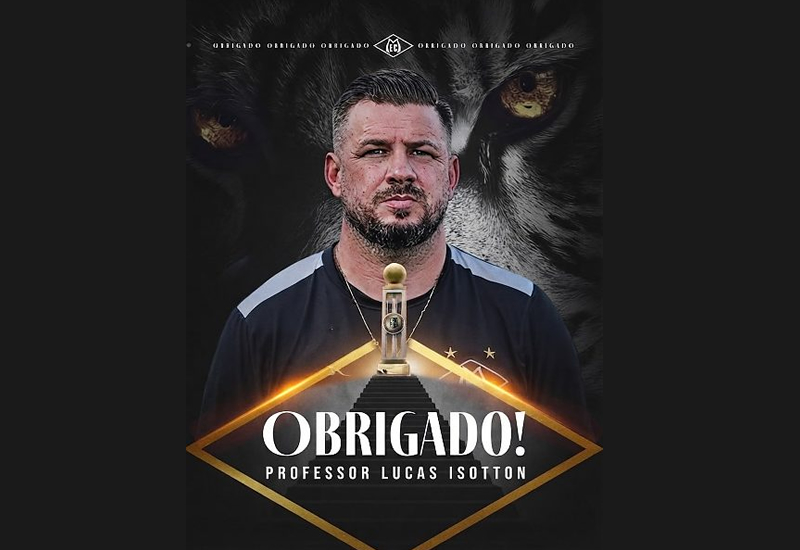 Mixto confirma saída do técnico Lucas Isotton do comando da equipe profissional