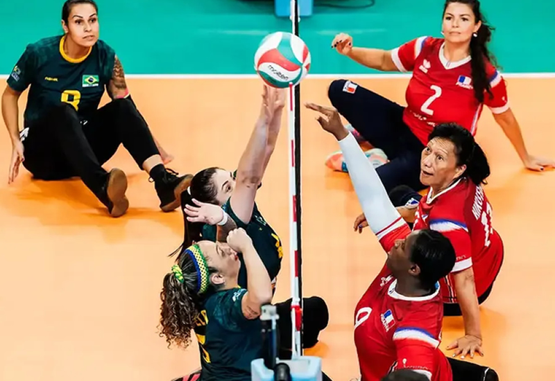 Brasil avança invicto às oitavas de final do Mundial de vôlei sentado