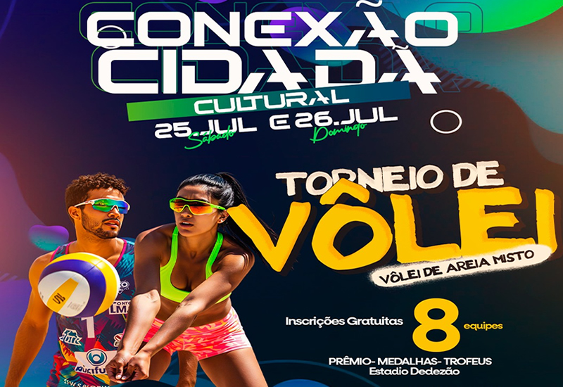 Conexão Cidadã Paranatinga reúne serviços gratuitos, esporte, cultura e shows nos dias 25 e 26 de julho