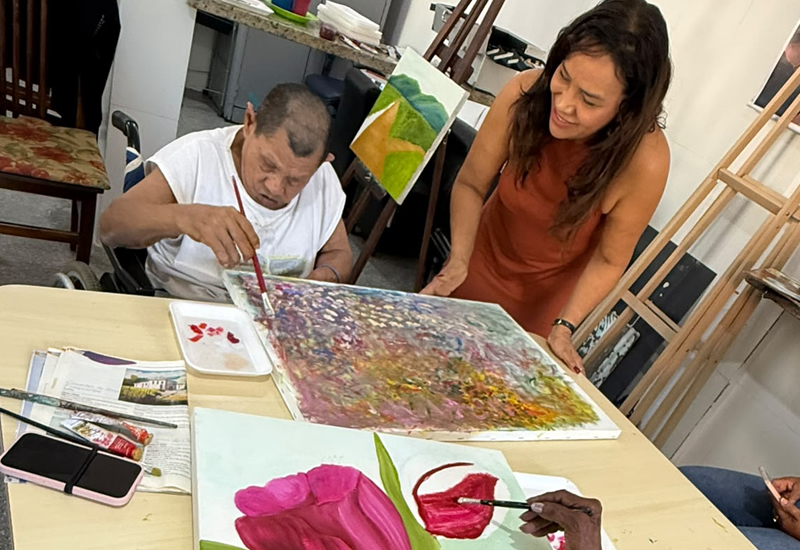 Projeto Conviver transforma rotina de idosos por meio da arte, cultura e lazer