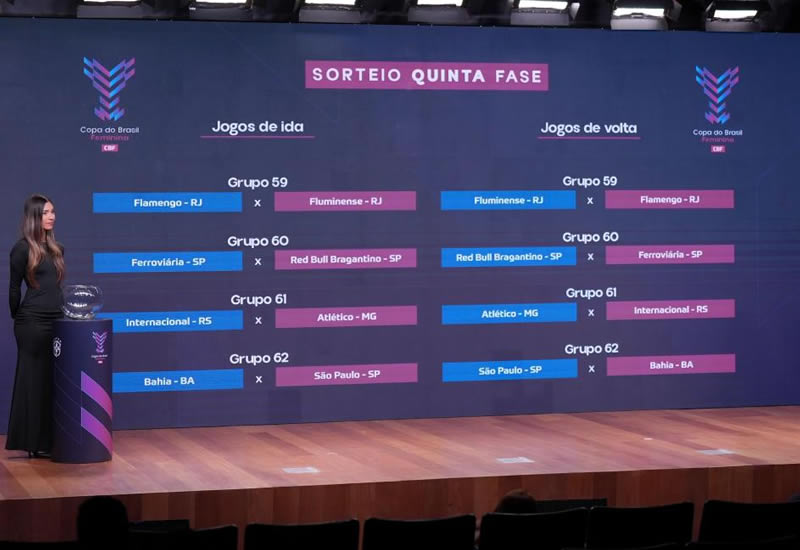 Clássico Fla-Flu agita as quartas de final da Copa do Brasil Feminina
