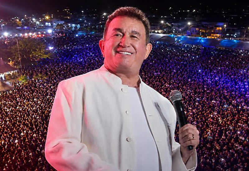 Amado Batista é a grande atração do sétimo dia do Festival de Inverno de Chapada dos Guimarães