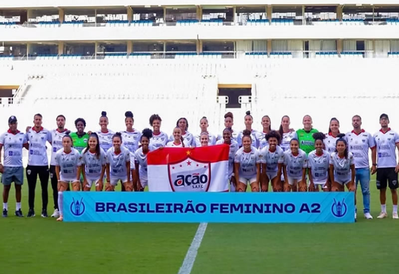 Ação assegura vaga nas quartas de final da Série A2 do Brasileirão Feminino