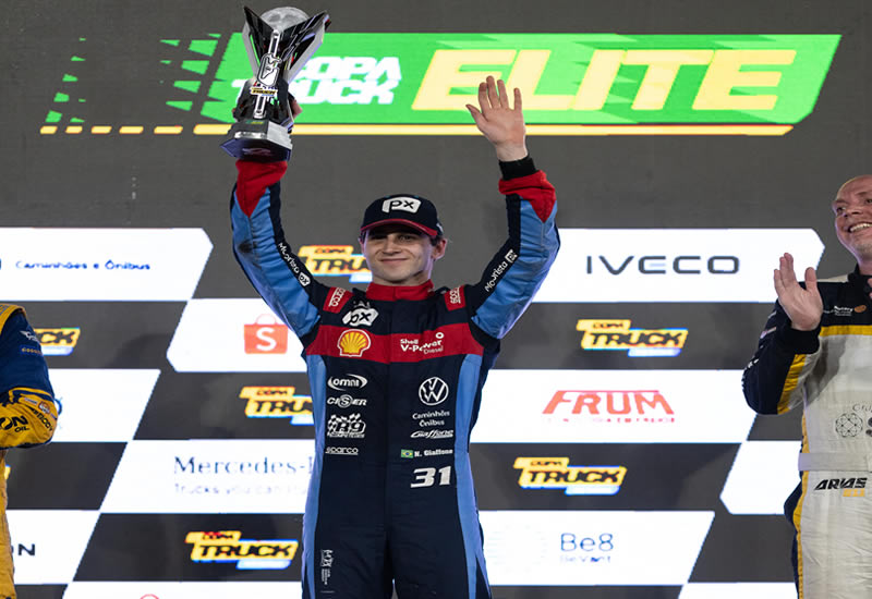 Nic Giaffone vence em Cuiabá para completar final de semana dominante da Shell pela Super Truck Elite