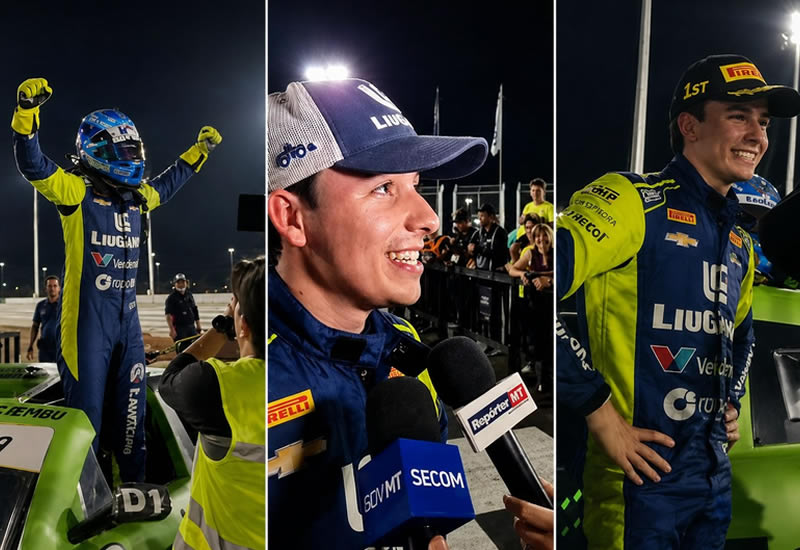 Arthur Gama vence corrida inédita da NASCAR Brasil e marca seu nome na história em Cuiabá