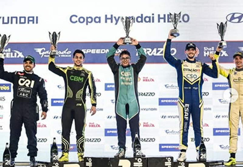Luis Mendes estreia no automobilismo com pódio e vive momento histórico para Mato Grosso