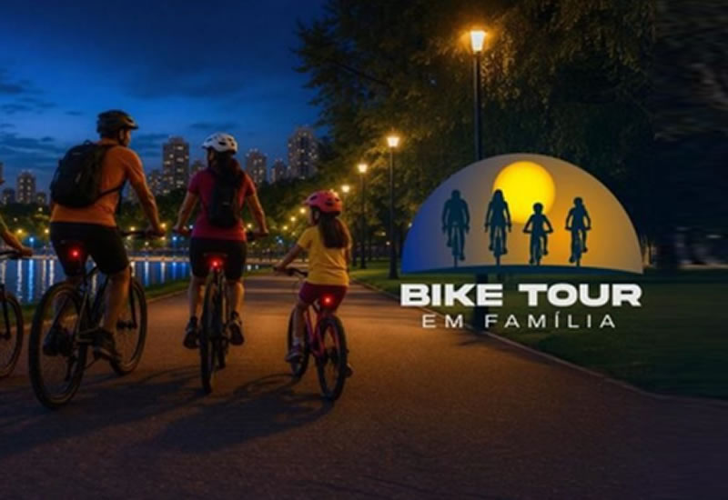 Cuiabá recebe Bike Tour em Família com percurso gratuito até o Museu do Rio nesta quarta-feira