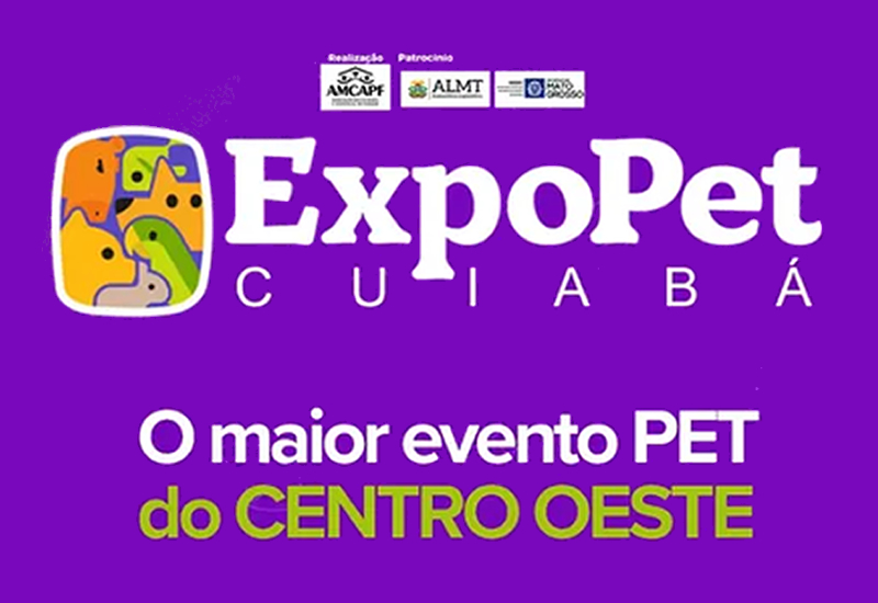 ExpoPet Cuiabá 2026 promete reunir mercado, profissionais e apaixonados por animais