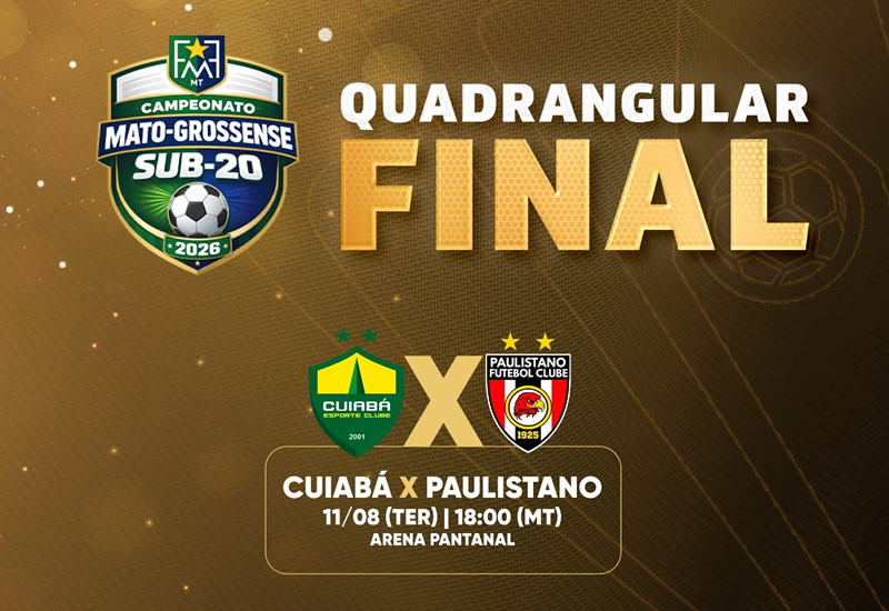 Rodada decisiva nesta terça-feira define campeão do Mato-grossense Sub-20
